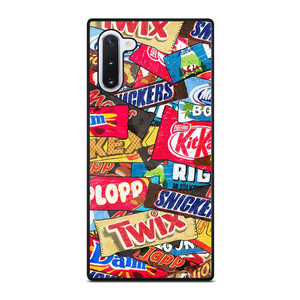 CHOCOLATE WAFER SNACK COLLAGE Samsung Galaxy Note 10 Case Cover CHOCOLATE WAFER SNACK COLLAGE Samsung Galaxy Note 10 Case Cover
