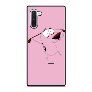 COURAGE THE COWARDLY DOG FLAT Samsung Galaxy Note 10 Case Cover COURAGE THE COWARDLY DOG FLAT Samsung Galaxy Note 10 Case Cover