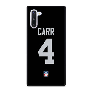 DEREK CARR LAS VEGAS RAIDERS NFL Samsung Galaxy Note 10 Case Cover DEREK CARR LAS VEGAS RAIDERS NFL Samsung Galaxy Note 10 Case Cover