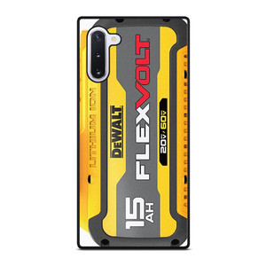 DEWALT FLEX VOLT 15 AH Samsung Galaxy Note 10 Case Cover DEWALT FLEX VOLT 15 AH Samsung Galaxy Note 10 Case Cover