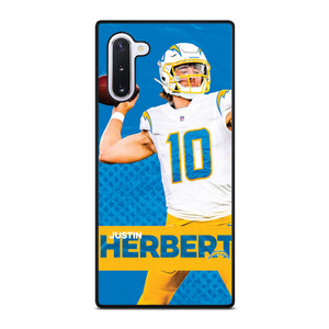 JUSTIN HERBERT LOS ANGELES CHARGERS 2 Samsung Galaxy Note 10 Case Cover