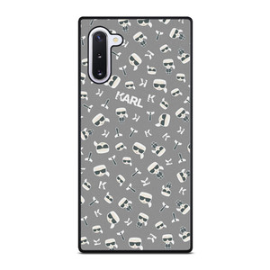 KARL LAGERFIELD PATTERN Samsung Galaxy Note 10 Case Cover