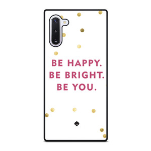 KATE SPADE NEW YORK QUOTES Samsung Galaxy Note 10 Case Cover
