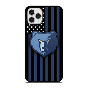 MEMPHIS GRIZZLIES NBA USA FLAG iPhone 11 Pro Case Cover