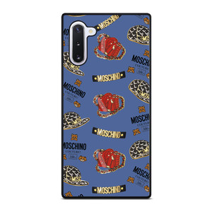 MOSCHINO BEAR COUTURE PATTERN Samsung Galaxy Note 10 Case Cover MOSCHINO BEAR COUTURE PATTERN Samsung Galaxy Note 10 Case Cover