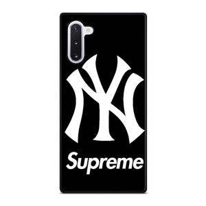 NEW YORK YANKEES X SUPREME Samsung Galaxy Note 10 Case Cover NEW YORK YANKEES X SUPREME Samsung Galaxy Note 10 Case Cover