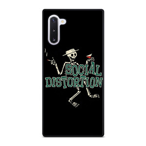 SOCIAL DISTORTION SKULL ART Samsung Galaxy Note 10 Case Cover SOCIAL DISTORTION SKULL ART Samsung Galaxy Note 10 Case Cover
