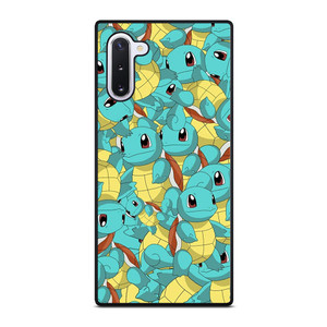 SQUIRTLE POKEMON MONSTER PATTERN Samsung Galaxy Note 10 Case Cover