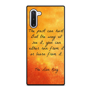 THE LION KING QUOTES Samsung Galaxy Note 10 Case Cover THE LION KING QUOTES Samsung Galaxy Note 10 Case Cover
