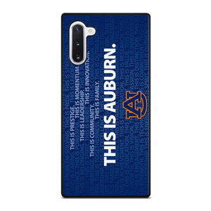 THIS IS AUBURN TIGERS FOOTBALL Samsung Galaxy Note 10 Case Cover THIS IS AUBURN TIGERS FOOTBALL Samsung Galaxy Note 10 Case Cover