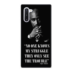 TUPAC SHAKUR RAPPER QUOTES Samsung Galaxy Note 10 Case Cover TUPAC SHAKUR RAPPER QUOTES Samsung Galaxy Note 10 Case Cover