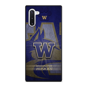WASHINGTON HUSKIES FOOTBALL LOGO Samsung Galaxy Note 10 Case Cover