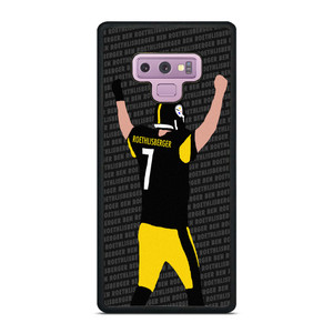 BEN ROETHLISBERGER PITTSBURGH STEELERS CARTOON Samsung Galaxy Note 9 Case Cover BEN ROETHLISBERGER PITTSBURGH STEELERS CARTOON Samsung Galaxy Note 9 Case Cover