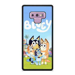 BLUEY HEELER PUPPY CARTOON Samsung Galaxy Note 9 Case Cover BLUEY HEELER PUPPY CARTOON Samsung Galaxy Note 9 Case Cover
