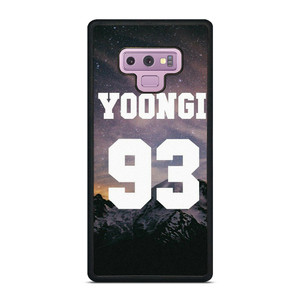 BTS BANGTAN BOYS SUGA 93 COOL Samsung Galaxy Note 9 Case Cover