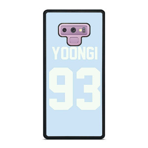 BTS BANGTAN BOYS SUGA 93 Samsung Galaxy Note 9 Case Cover