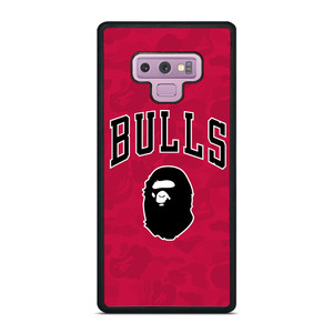 CHICAGO BULLS X BAPE CAMO Samsung Galaxy Note 9 Case Cover CHICAGO BULLS X BAPE CAMO Samsung Galaxy Note 9 Case Cover