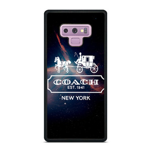 COACH NEW YORK NEBULA LOGO Samsung Galaxy Note 9 Case Cover COACH NEW YORK NEBULA LOGO Samsung Galaxy Note 9 Case Cover