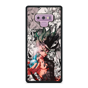 DR STONE ANIME BLACK WHITE Samsung Galaxy Note 9 Case Cover