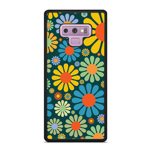 HIPPIE FLOWER PATTERN Samsung Galaxy Note 9 Case Cover