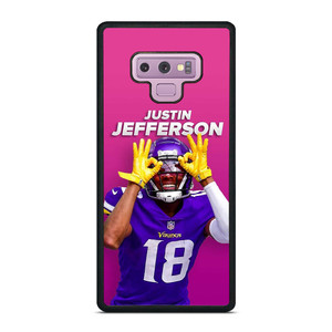 JUSTIN JEFFERSON MINNESOTA VIKINGS Samsung Galaxy Note 9 Case Cover