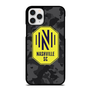 NASHVILLE SC MLS BLACK CAMO iPhone 11 Pro Case Cover