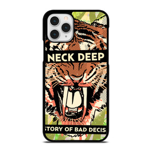 NECK DEEP A HISTORY OF A BAD DECISIONS iPhone 11 Pro Case Cover NECK DEEP A HISTORY OF A BAD DECISIONS iPhone 11 Pro Case Cover