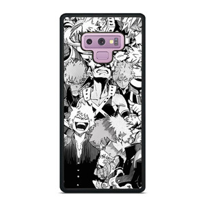 MY HERO ACADEMIA MANGA ANIME COLLAGE Samsung Galaxy Note 9 Case Cover MY HERO ACADEMIA MANGA ANIME COLLAGE Samsung Galaxy Note 9 Case Cover