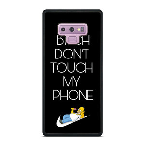 NIKE HOMER SIMPSON DONT TOUCH MY PHONE Samsung Galaxy Note 9 Case Cover
