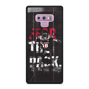 NORTH CAROLINA WOLFPACK FOOTBALL Samsung Galaxy Note 9 Case Cover