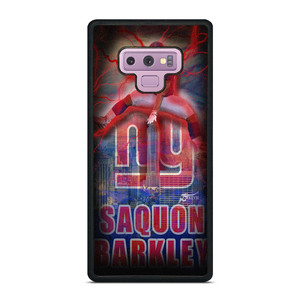 SAQUON BARKLEY NEW YORK GIANTS NFL Samsung Galaxy Note 9 Case Cover SAQUON BARKLEY NEW YORK GIANTS NFL Samsung Galaxy Note 9 Case Cover