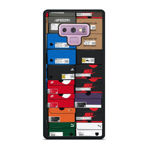 SNEAKERS BOX STACKED Samsung Galaxy Note 9 Case Cover