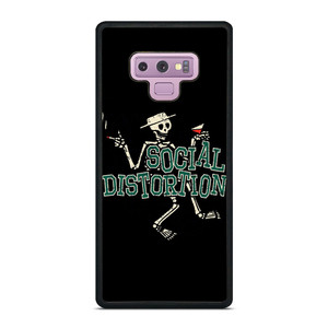 SOCIAL DISTORTION SKULL ART Samsung Galaxy Note 9 Case Cover