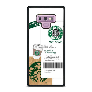 STARBUCKS COFFEE BILLS Samsung Galaxy Note 9 Case Cover STARBUCKS COFFEE BILLS Samsung Galaxy Note 9 Case Cover