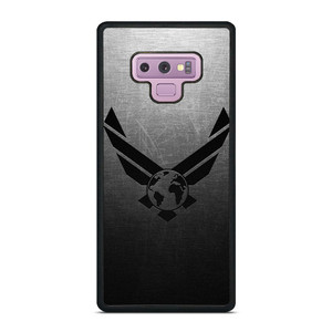 USAF UNITED STATES AIR FORCES LOGO METAL Samsung Galaxy Note 9 Case Cover