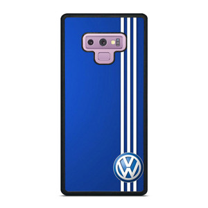 VOLKSWAGEN BLUE STRIPE LOGO Samsung Galaxy Note 9 Case Cover VOLKSWAGEN BLUE STRIPE LOGO Samsung Galaxy Note 9 Case Cover