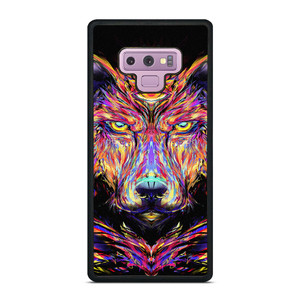 WOLF TRIPPY ART Samsung Galaxy Note 9 Case Cover