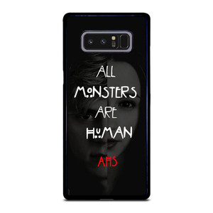 AMERICAN HORROR STORY ALL MONSTERS ARE HUMAN Samsung Galaxy Note 8 Case Cover AMERICAN HORROR STORY ALL MONSTERS ARE HUMAN Samsung Galaxy Note 8 Case Cover