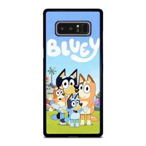 BLUEY HEELER PUPPY CARTOON Samsung Galaxy Note 8 Case Cover BLUEY HEELER PUPPY CARTOON Samsung Galaxy Note 8 Case Cover