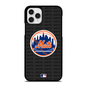 NEW YORK METS BASEBALL BLACK iPhone 11 Pro Case Cover