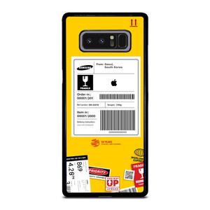 DHL SHIPPING EXPRESS LABEL APPLE Samsung Galaxy Note 8 Case Cover