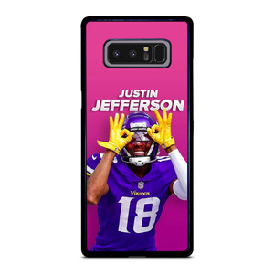 JUSTIN JEFFERSON MINNESOTA VIKINGS Samsung Galaxy Note 8 Case Cover JUSTIN JEFFERSON MINNESOTA VIKINGS Samsung Galaxy Note 8 Case Cover