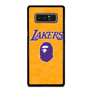 LOS ANGELES LAKERS X BAPE CAMO Samsung Galaxy Note 8 Case Cover