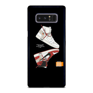 NIKE AIR JORDAN JUMPMAN OFF WHITE Samsung Galaxy Note 8 Case Cover