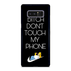 NIKE HOMER SIMPSON DONT TOUCH MY PHONE Samsung Galaxy Note 8 Case Cover