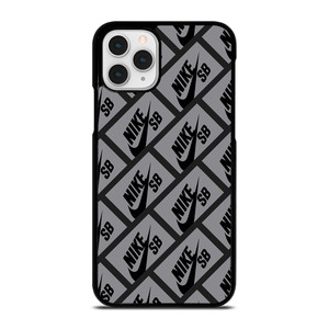NIKE SB SKATEBOARD BOX PATTERN GREY iPhone 11 Pro Case Cover
