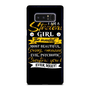 PITTSBURGH STEELERS GIRL FANS Samsung Galaxy Note 8 Case Cover PITTSBURGH STEELERS GIRL FANS Samsung Galaxy Note 8 Case Cover