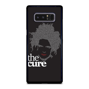 ROBERT SMITH THE CURE TYPOGRAPHY Samsung Galaxy Note 8 Case Cover