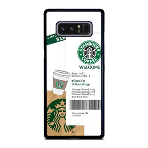 STARBUCKS COFFEE BILLS Samsung Galaxy Note 8 Case Cover STARBUCKS COFFEE BILLS Samsung Galaxy Note 8 Case Cover