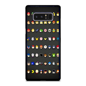 SUPER SMASH BROS ALL ICON Samsung Galaxy Note 8 Case Cover